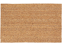 19.5" x 29.5" Natural Decoir Brush Wiper Entrance Doormat - Tan